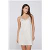 Tezenis Sottoveste Raso E Pizzo Donna Avorio