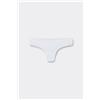 Tezenis Brasiliana Taglio Vivo In Microfibra Riciclata Donna Bianco