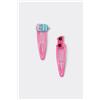 Tezenis Forcine Per Capelli Con Applicazione Unisex Rosa