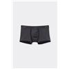 Tezenis Boxer In Cotone Organico Con Bordi A Contrasto E Logo Uomo Grigio