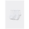 Tezenis 5 Paia Calzini Corti In Cotone Leggero Bimbi Unisex Unisex Bianco