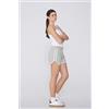 Tezenis Shorts Felpa Piping Donna Grigio