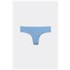 Tezenis Brasiliana Taglio Vivo In Microfibra Riciclata Donna Azzurro