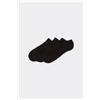 Tezenis 3 X Pedulino Sportivo Cotone Uomo Nero