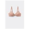 Tezenis Reggiseno Cotone Organico Push-up Athens Donna Naturale