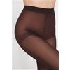 Tezenis Collant Coprenti 50 Denari Microfibra Soft Donna Marrone