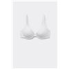 Tezenis Reggiseno Cotone Organico Push-up Athens Donna Bianco