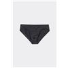 Tezenis Costume Slip Basic Microfibra Tinta Unita Uomo Nero
