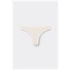 Tezenis Brasiliano In Cotone Organico Tinta Unita Donna Avorio