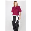 Tezenis T-shirt 100% Cotone Pesantezza Media Over Donna Rosso