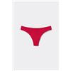 Tezenis Brasiliano In Cotone Organico Tinta Unita Donna Rosso