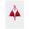 Tezenis Bikini Triangolo Timeless Look Rosso Gloss Donna Rosso