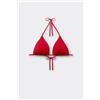 Tezenis Bikini Triangolo Timeless Look Rosso Gloss Donna Rosso