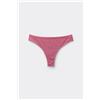 Tezenis Brasiliano In Cotone Organico Tinta Unita Donna Rosa