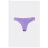 Tezenis Brasiliano In Cotone Organico Tinta Unita Donna Viola