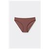 Tezenis Slip Classico In Microfibra Riciclata Donna Marrone