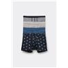 Tezenis 4 Paia Di Boxer Bimbo In Cotone Stampato Bambino Blu