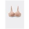 Tezenis Reggiseno Balconcino Microfibra Riciclata Full Coverage Prague Donna Naturale