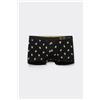 Tezenis Boxer In Cotone Stampato Bordi A Contrasto Con Logo Uomo Animalier