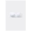 Tezenis Reggiseno Fascia Imbottita In Microfibra Riciclata New York Donna Bianco