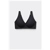 Tezenis Reggiseno Natural Lifting Triangolo Taglio Vivo Donna Nero