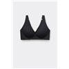 Tezenis Reggiseno Natural Lifting Triangolo Taglio Vivo Donna Nero