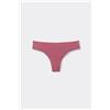Tezenis Brasiliana Senza Cuciture In Cotone Organico Donna Rosa