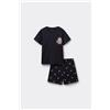 Tezenis Pigiama Corto Bimbo Cotone Stampa Riccio Bambino Blu