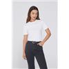 Tezenis T-shirt Girocollo In Cotone Organico Donna Bianco