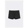 Tezenis Bikini Culotte Pantaloncino Micro Riciclata Donna Nero