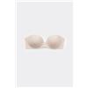Tezenis Reggiseno Fascia Imbottita In Microfibra Riciclata New York Donna Avorio