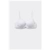 Tezenis Reggiseno Balconcino Pizzo Riciclato Full Coverage Prague Donna Bianco