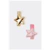 Tezenis Set 2 Mollette Per Capelli Unisex Rosa