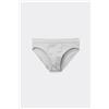 Tezenis Slip In Cotone Elasticizzato Uomo Grigio
