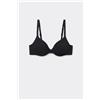 Tezenis Reggiseno Push-up Microfibra Riciclata Athens Donna Nero