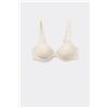 Tezenis Reggiseno Push-up Microfibra Riciclata Athens Donna Avorio