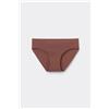Tezenis Slip Taglio Vivo In Microfibra Riciclata Donna Marrone