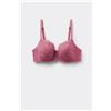 Tezenis Reggiseno Balconcino Pizzo Riciclato Full Coverage Prague Donna Rosa