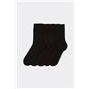 Tezenis 5 X Calzino Corto Cotone Leggero Uomo Nero