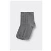 Tezenis 5 X Calzino Corto Cotone Leggero Uomo Grigio