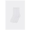 Tezenis 3 X Calzino Corto Sportivo Uomo Bianco