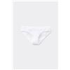 Tezenis Slip Donna In Cotone Organico Donna Bianco