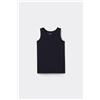 Tezenis Canotta Spalla Larga Bimbi Unisex In Cotone Unisex Blu