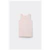 Tezenis Canotta Spalla Larga Bimbi Unisex In Cotone Unisex Rosa