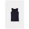 Tezenis Canotta Spalla Larga Cotone Termico Bimbi Unisex Unisex Blu