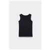 Tezenis Canotta Spalla Larga Cotone Termico Bimbi Unisex Unisex Nero