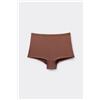 Tezenis Culotte Pantaloncino Cotone Organico Donna Marrone