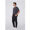 Tezenis Pantaloni Lunghi Felpa Con Tasche Uomo Nero
