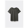 Tezenis T-shirt In Cotone Girocollo Con Taschino Bimbo Bambino Verde