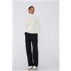 Tezenis Maglia Leggerissima Collo Alto Con Lana Merino Donna Bianco
